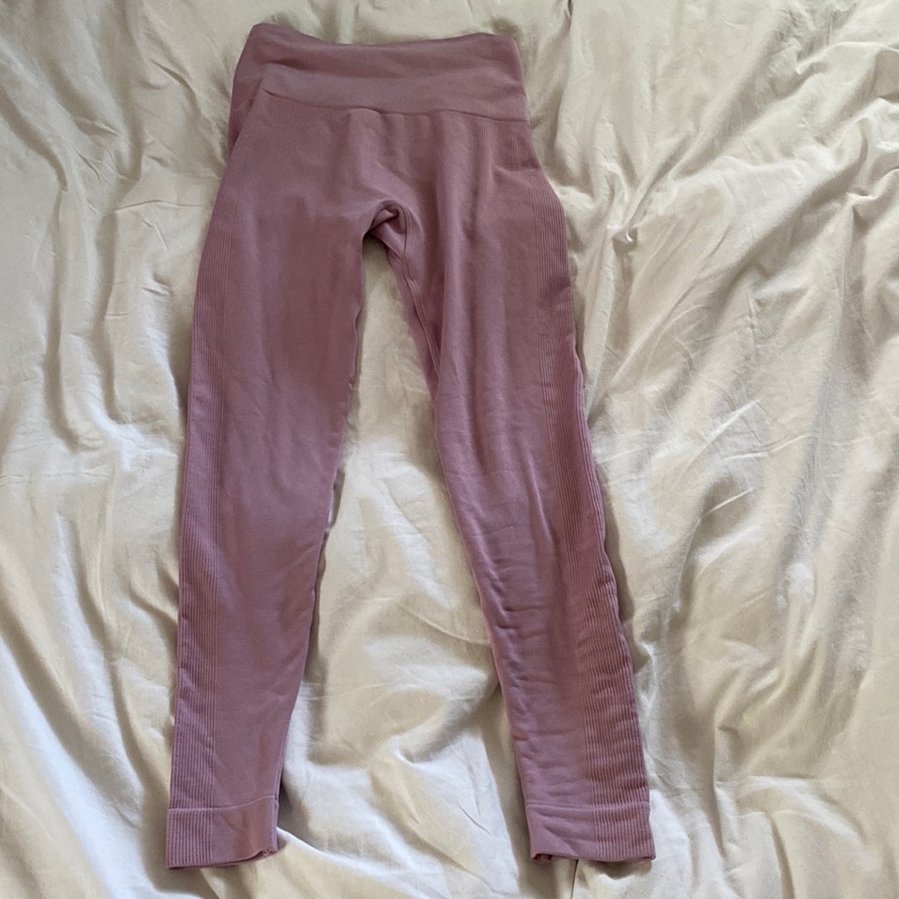 pink sculpt flex set active leggings size s/m